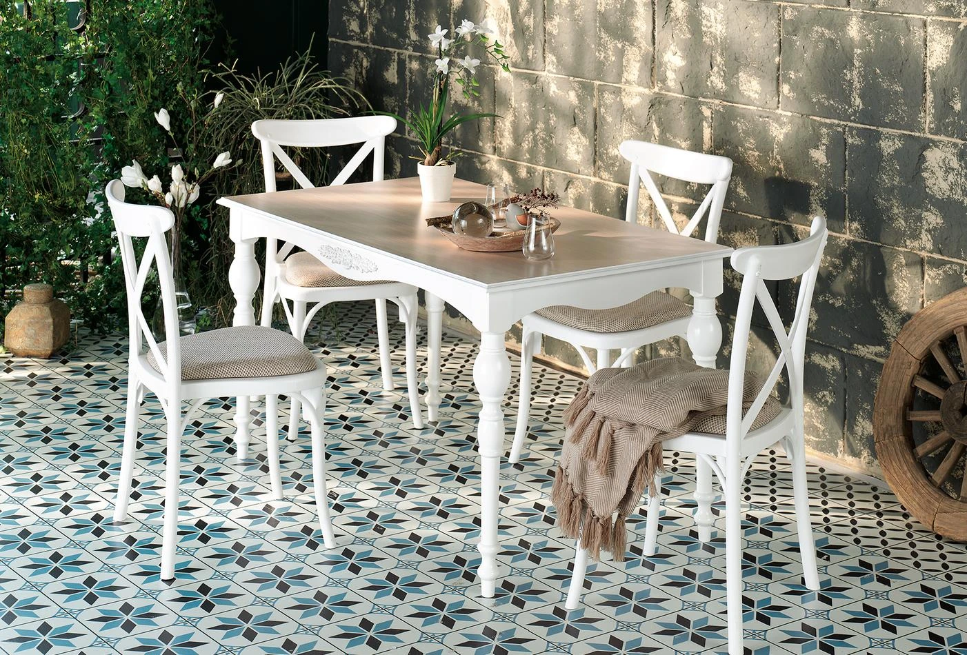 Трапезна маса «Oliva» с размер 138х76х80см