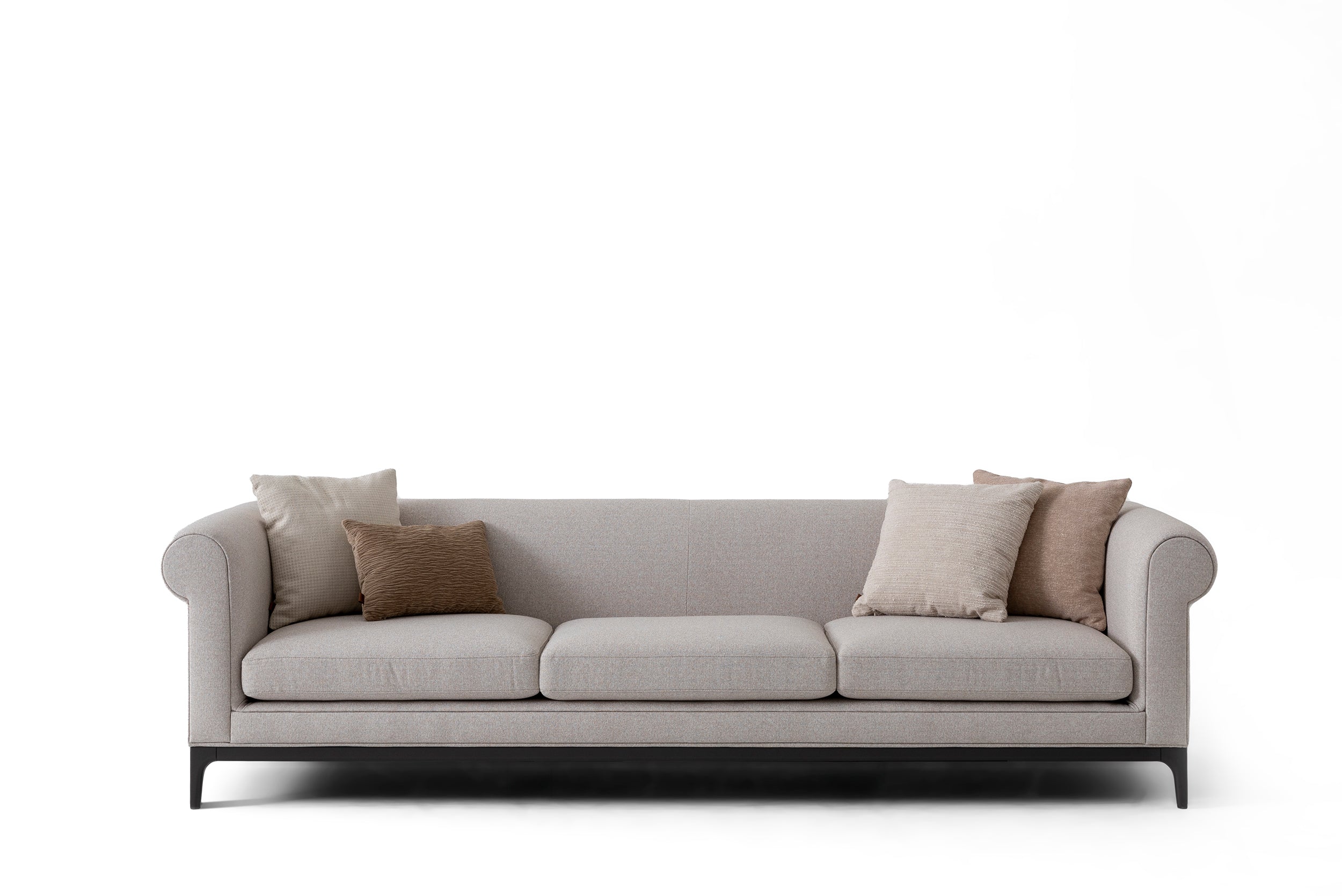 Четириместен диван «Opera» + декоративни възглавници, ширина 276см