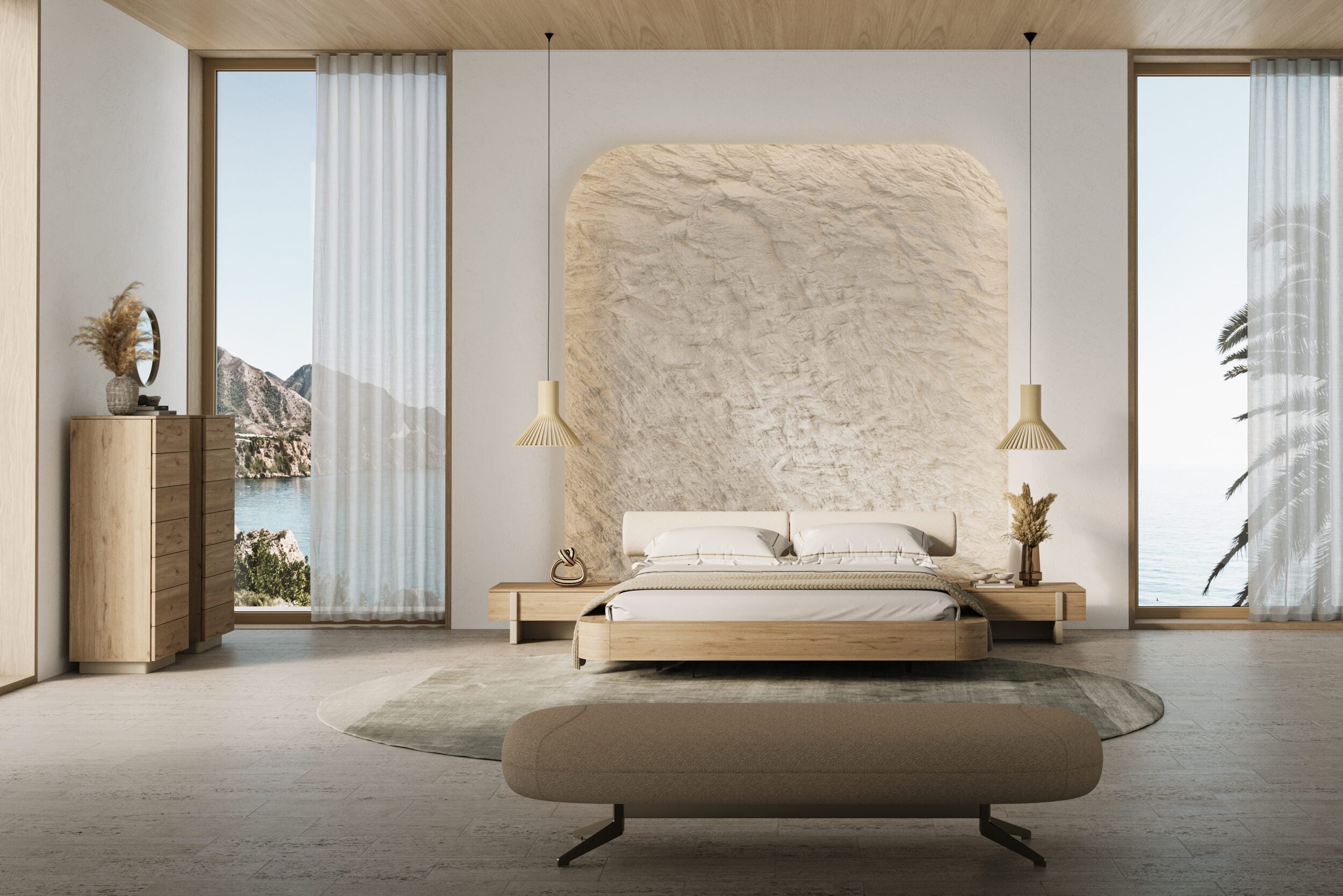 Легло «Osaka» с модерен ергономичен борд, с включена подматрачна рамка