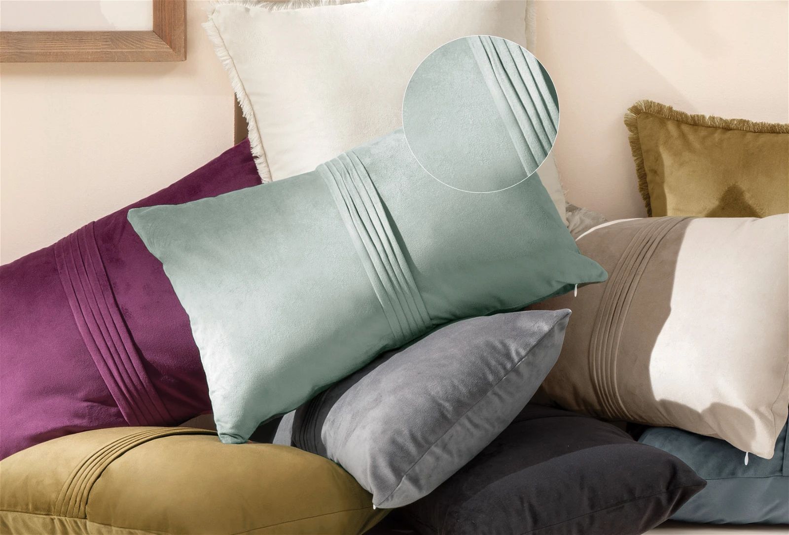 Декоративна възглавница «Otis Sage Green»