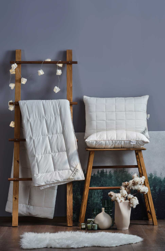 Олекотена завивка «Pamuk» с памук