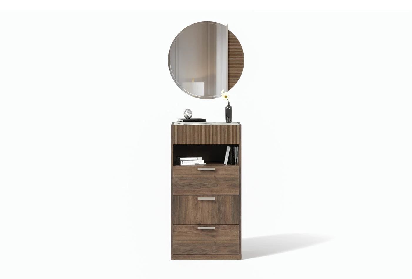 Скрин «Pavia» с четири чекмеджета, размер 60х116х46см