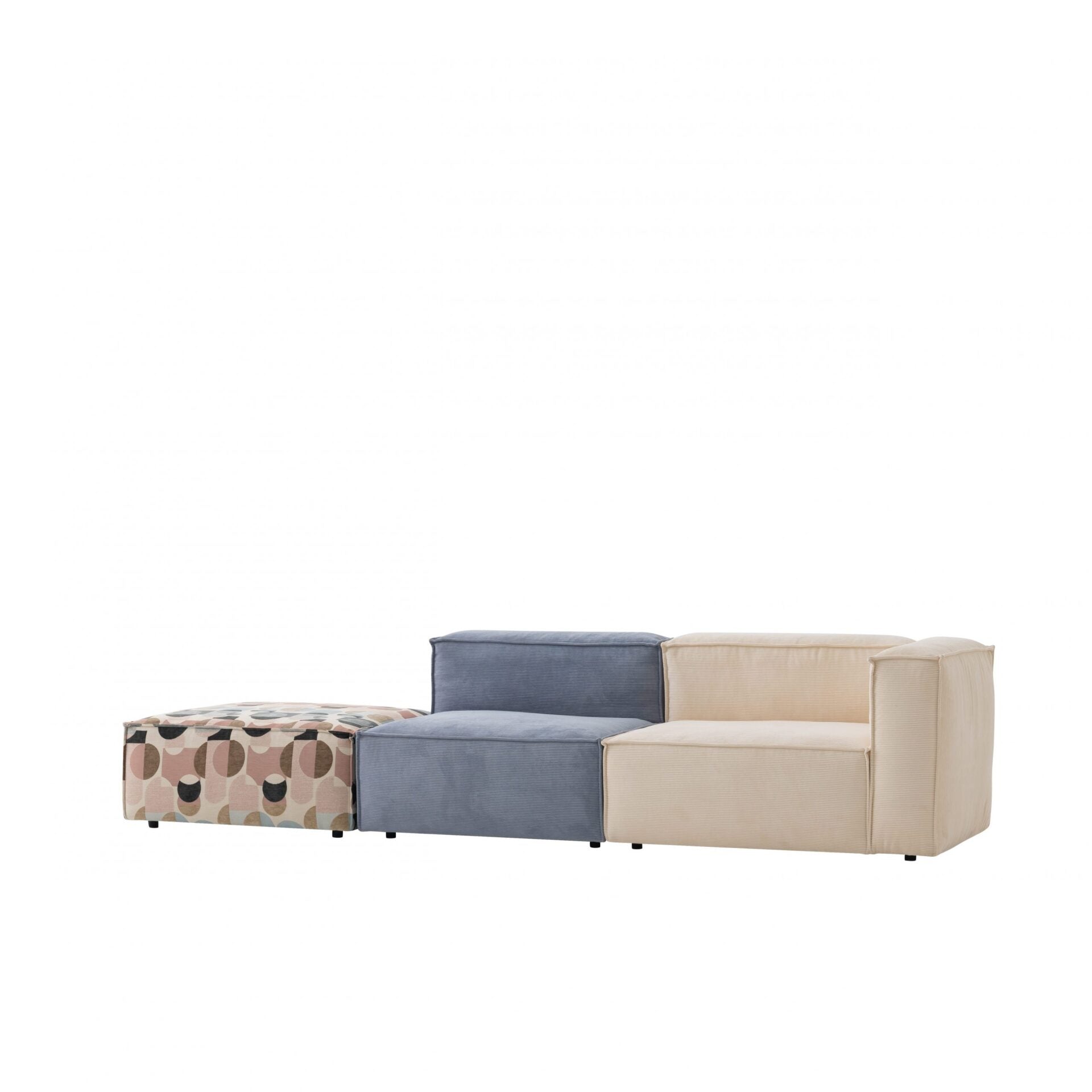 Двуместен разтегателен диван «Plus Poufy Cookie» - серия Colorium, ширина 318см