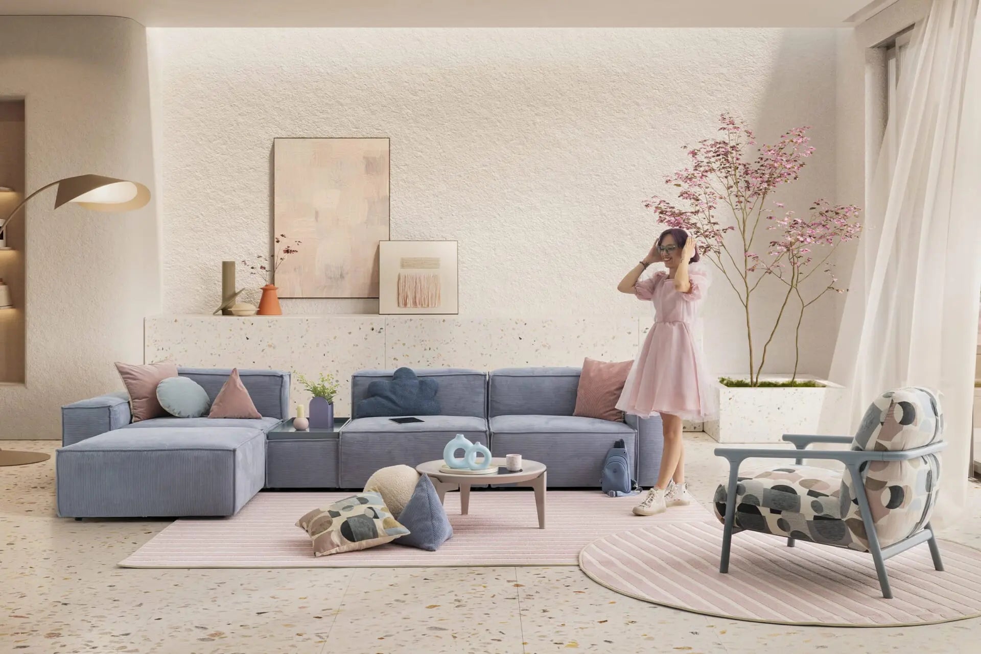 Кресло «Boboli Ice Cream» от серия Colorium