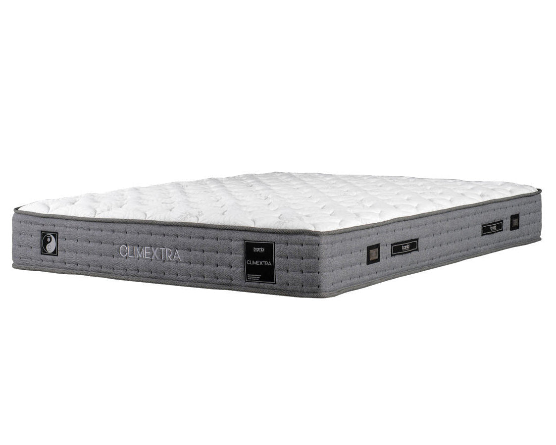 Матрак «Climextra» лятна страна с охлаждащ гел и зимна - с естествена вълна, с покет пружинна система, 31 см