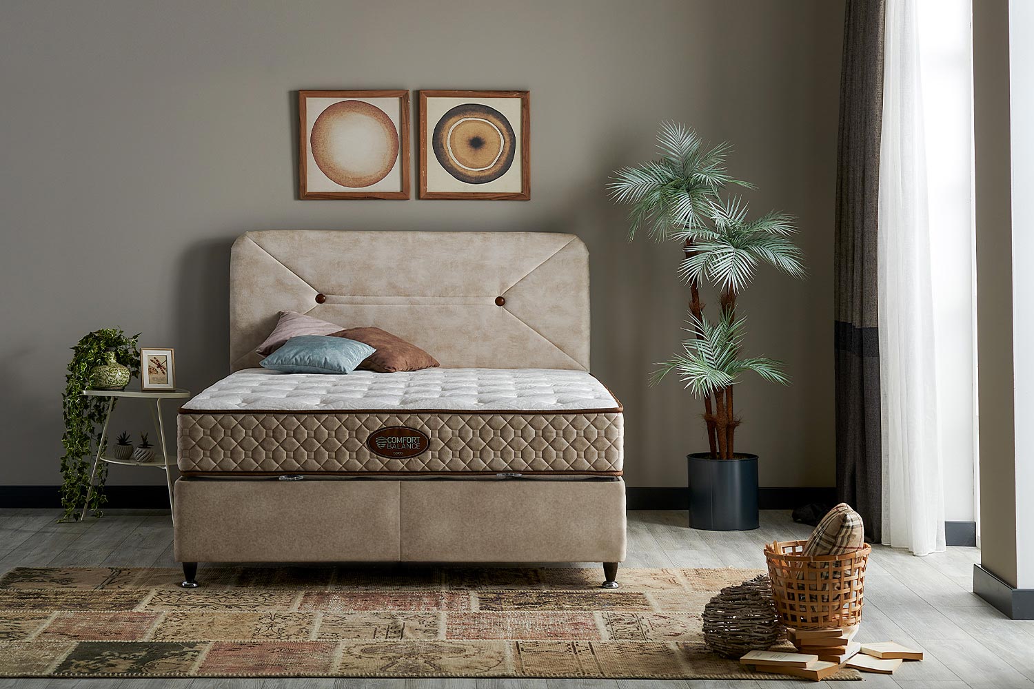 Тапицирана табла за легло «Comfort Balance»