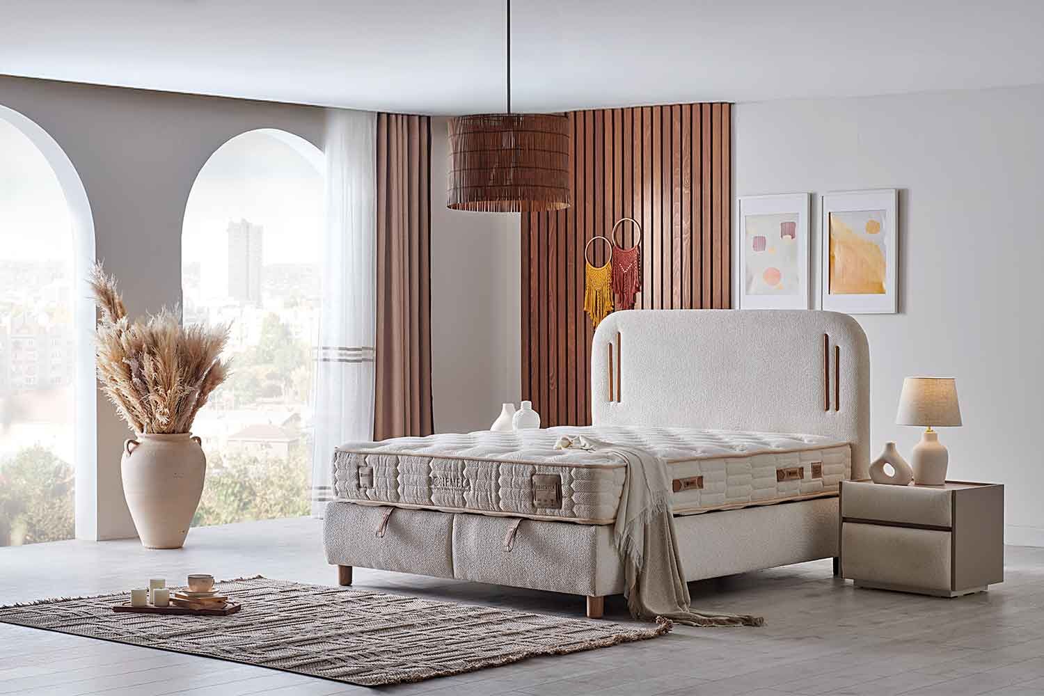 Матрак «Bohemela» с мелатонин, с покет пружинна система