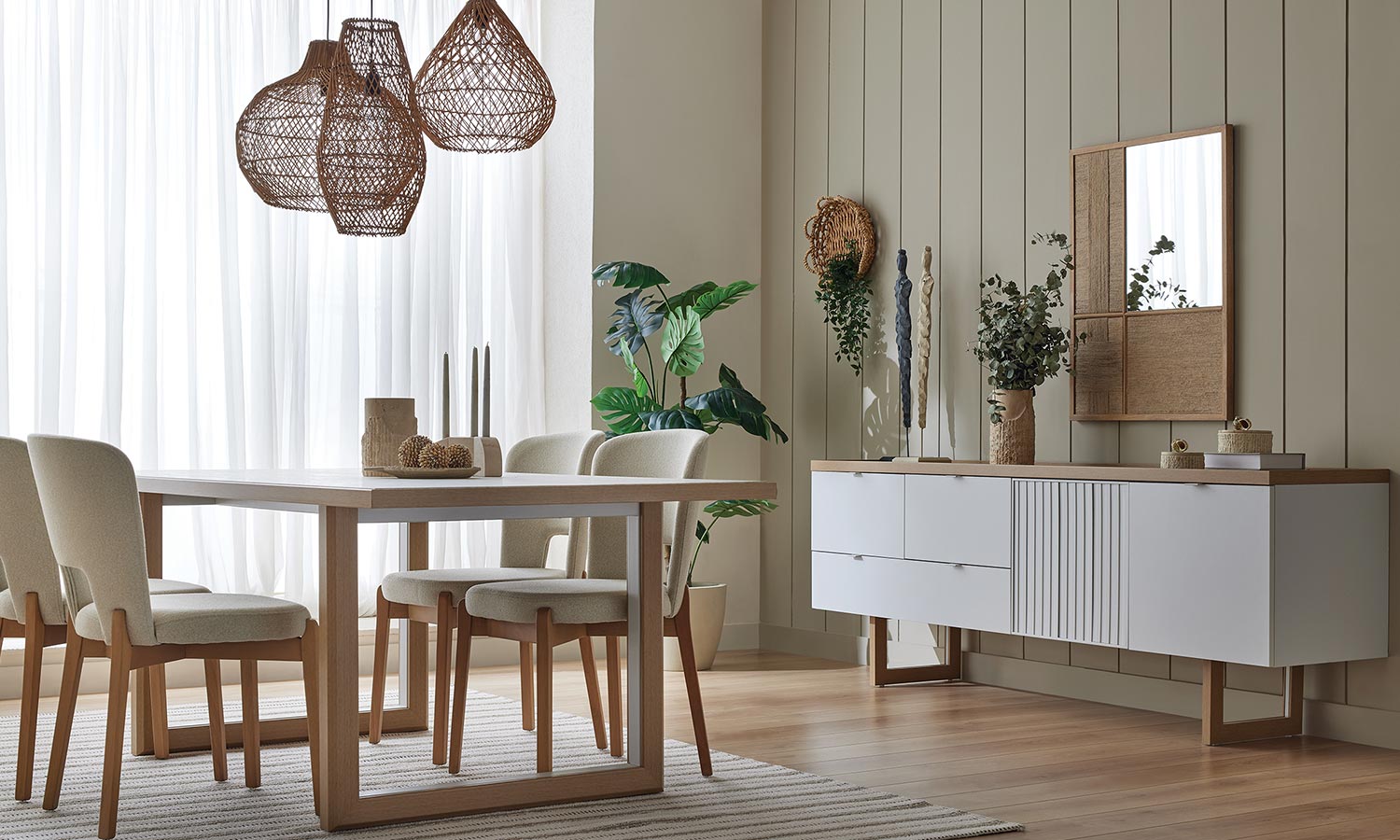 Огледало за бюфет «Puerta» с размер 55х70х3см