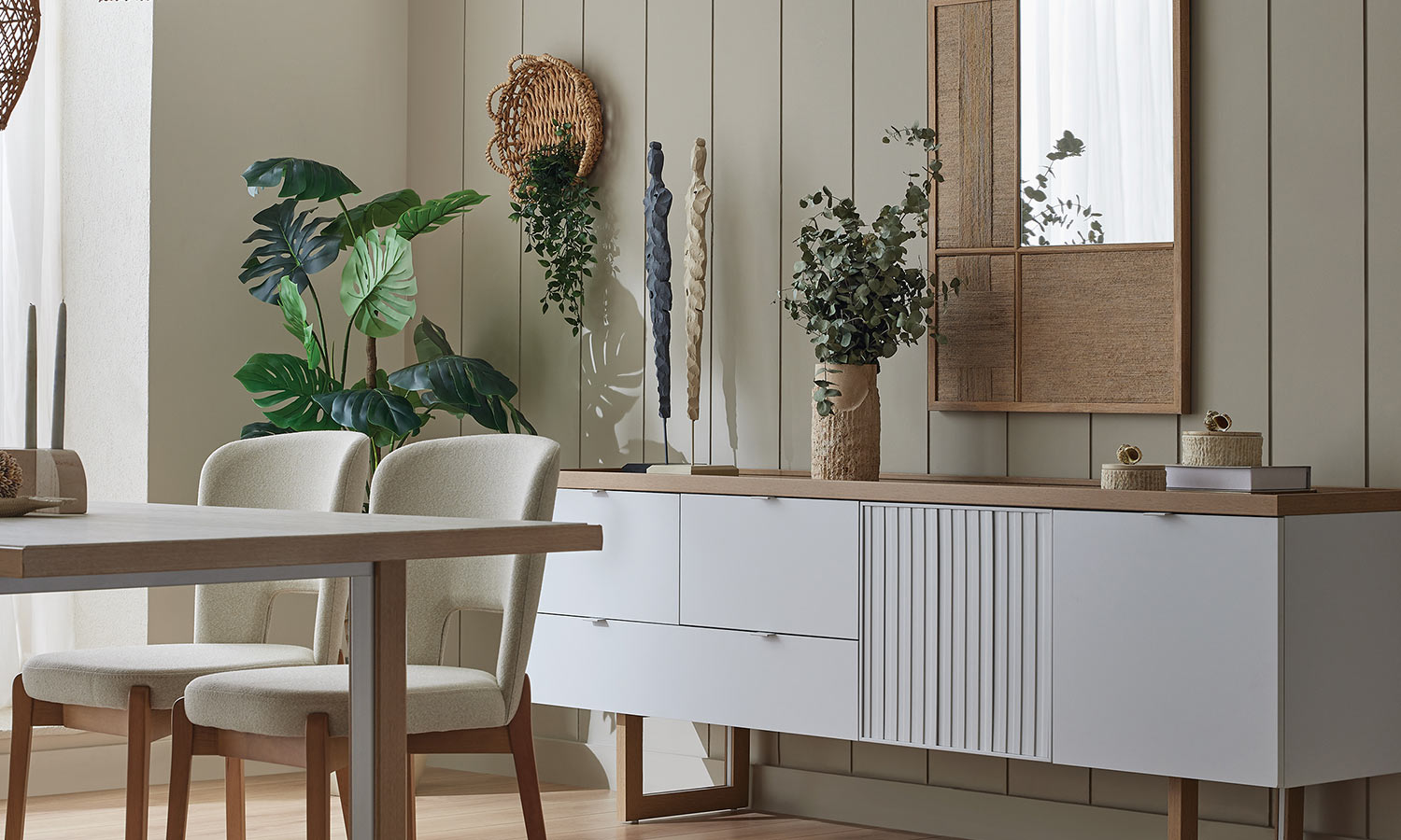 Огледало за бюфет «Puerta» с размер 55х70х3см