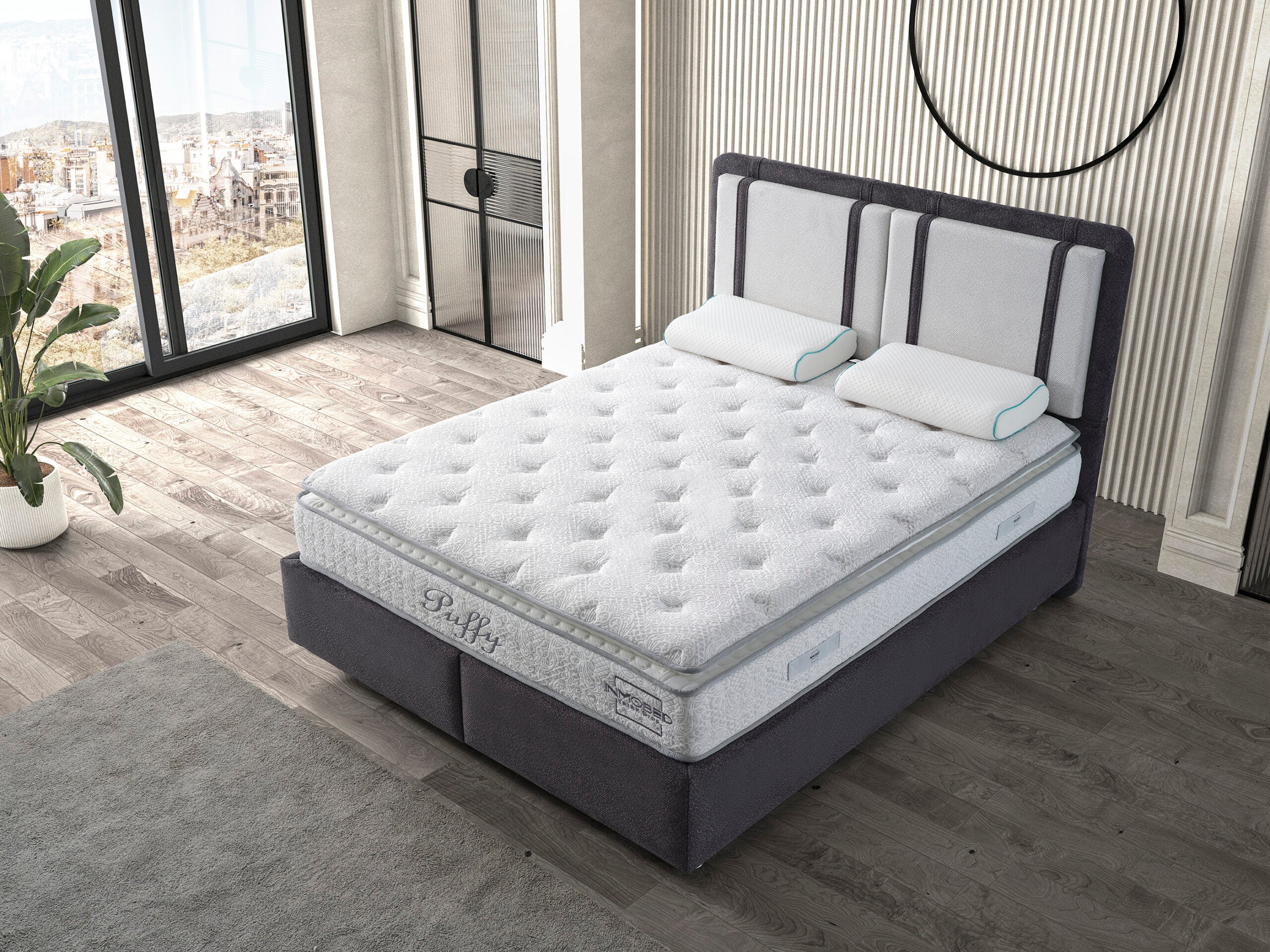 Матрак «Puffy» с покет пружинна система, 30 см