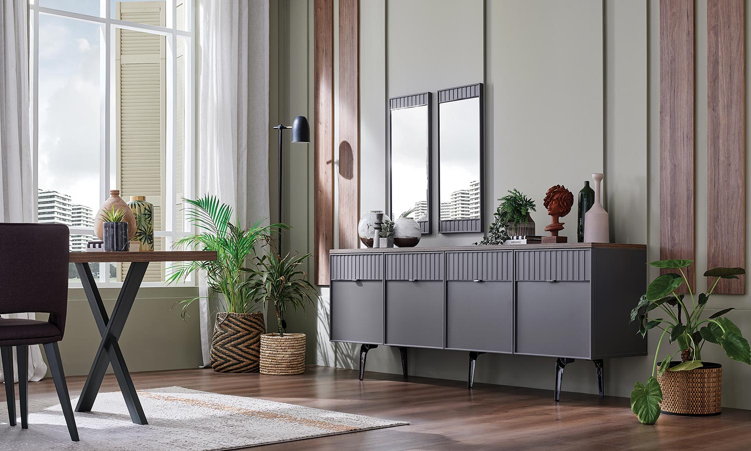 Бюфет «Ravel» с размер 204х82х48см