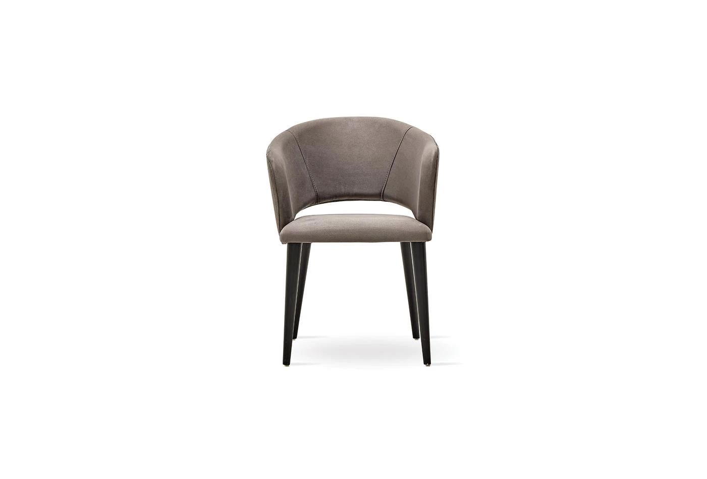 Трапезен стол «Riga» с подлакътници, с тапицерия