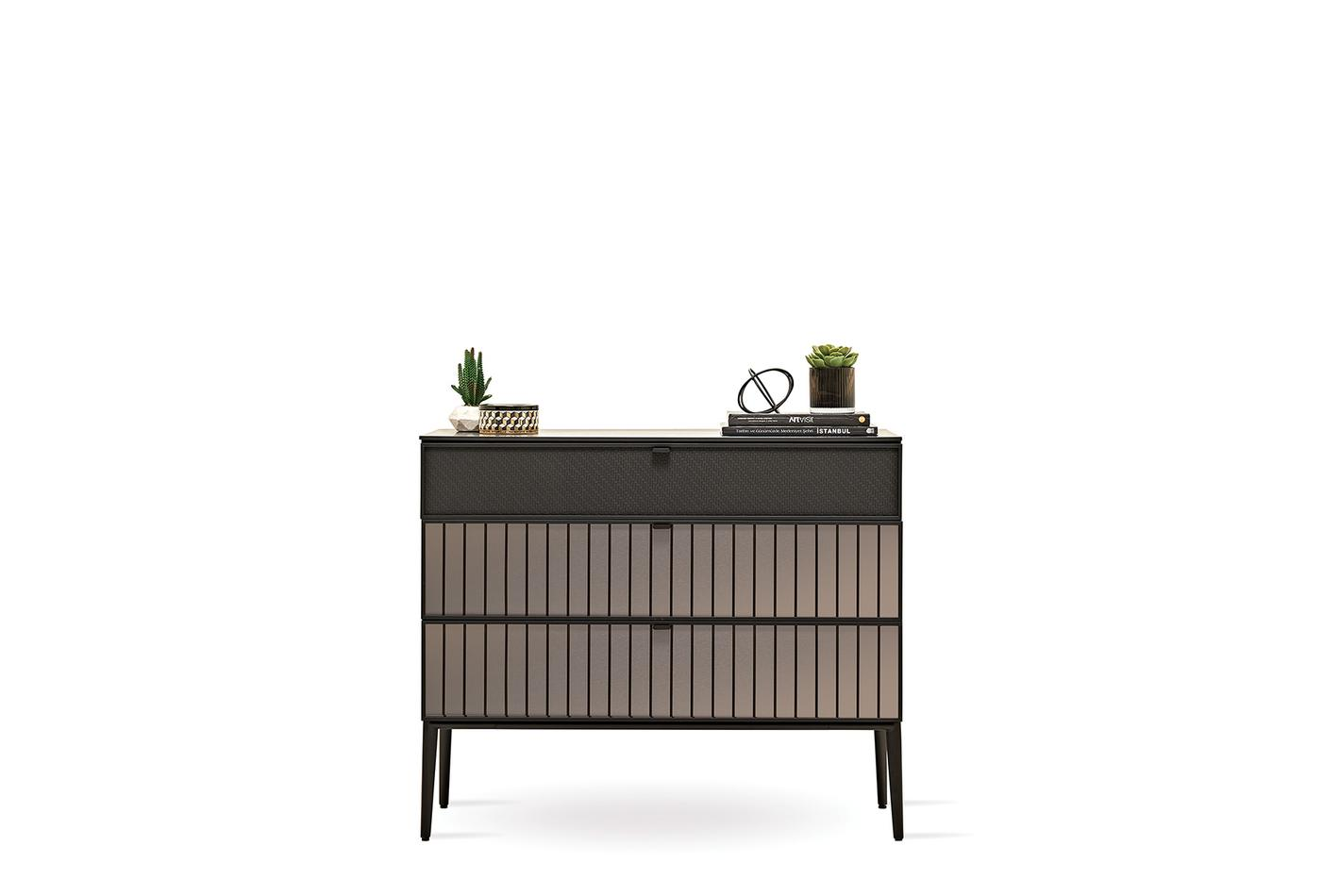 Скрин «Riga» с три чекмеджета, размер 100х85х48см