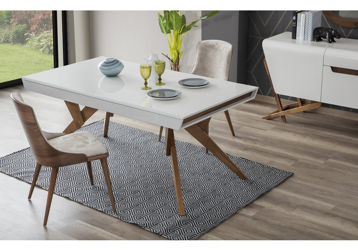 Трапезна разтегателна маса «Royal» с размер 166х76х95см