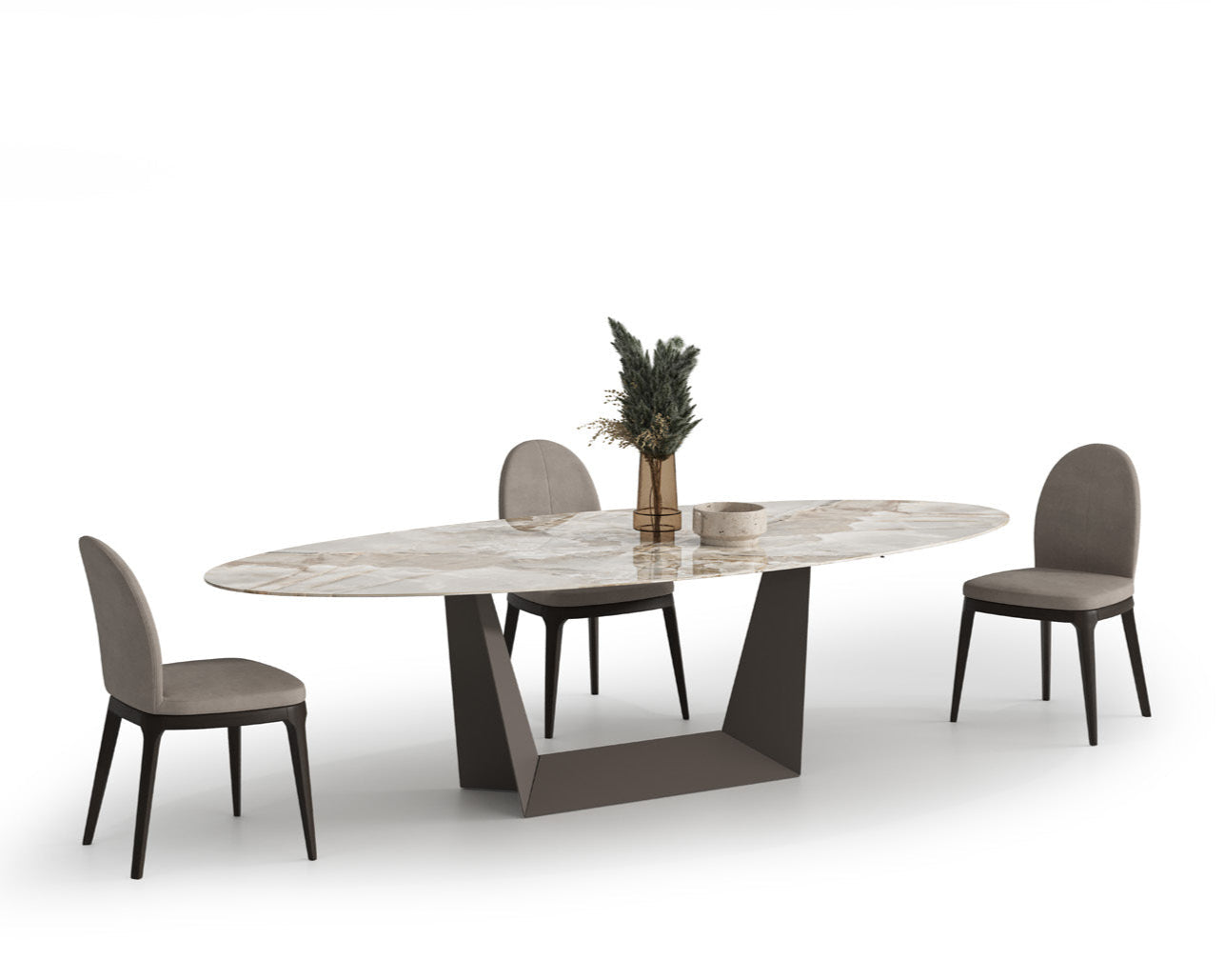 Трапезна маса «Avorio» + керамичен плот