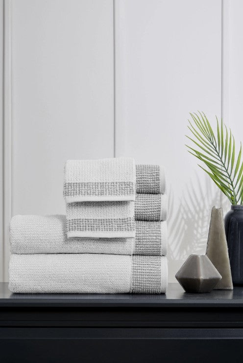 Хавлия «Sadem Plaid/Gri» - памук, размер 50x90см