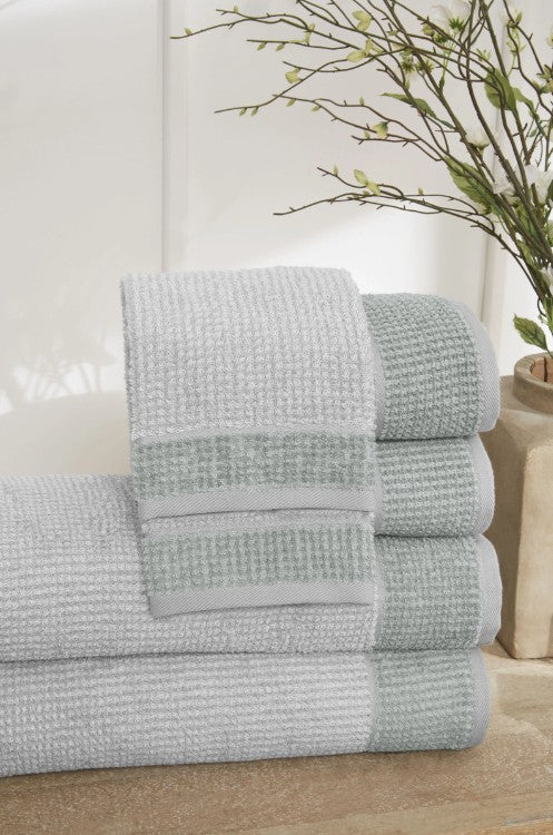 Хавлия «Sadem Plaid/Yesil» - памук, размер 90x150см