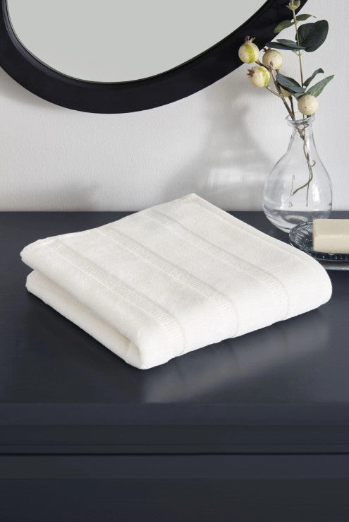 Хавлия «Sadem Stripe Krem» - памук, размер 30x50см