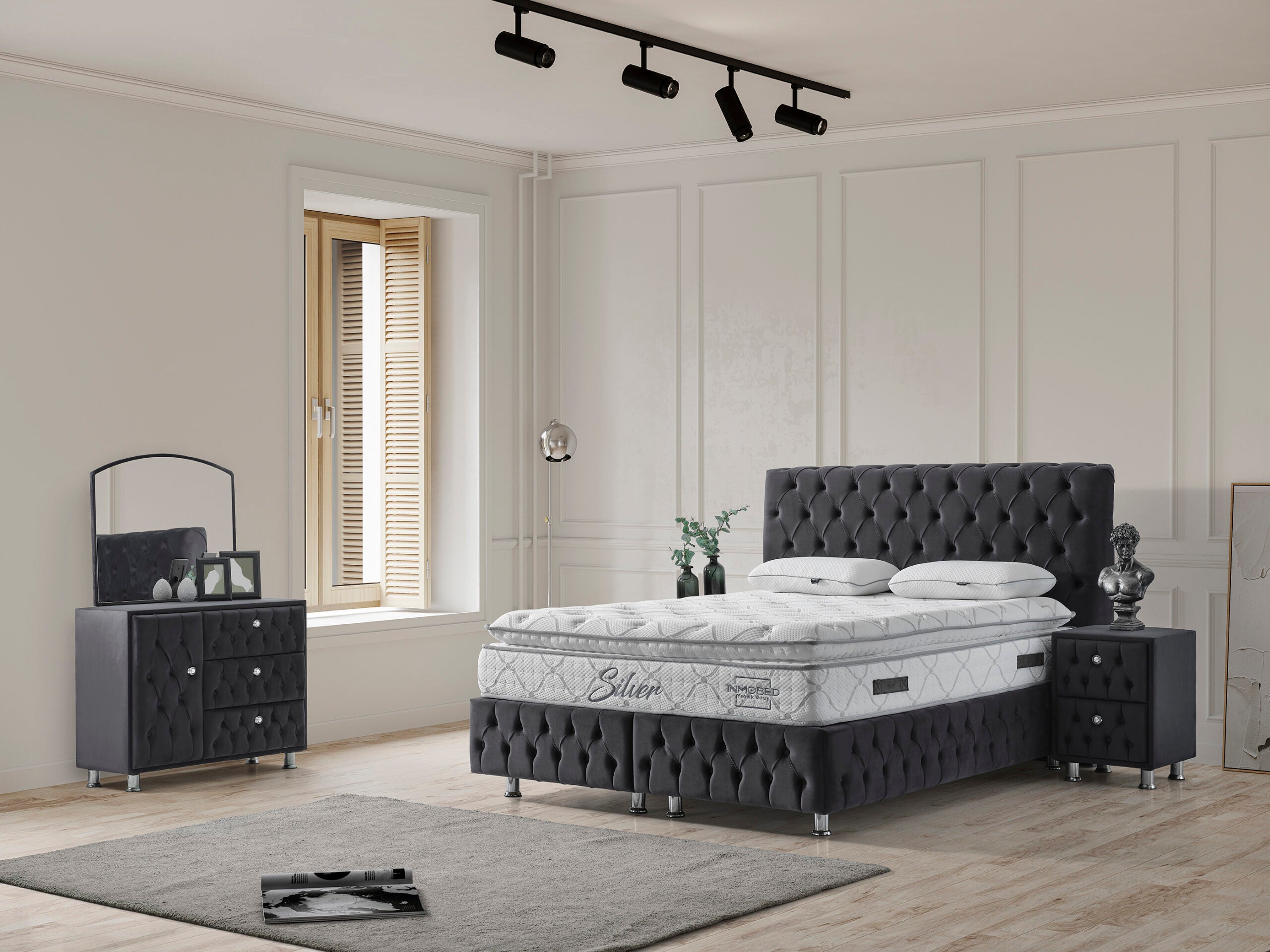 Матрак «Silver» с покет пружинна система, 34 см