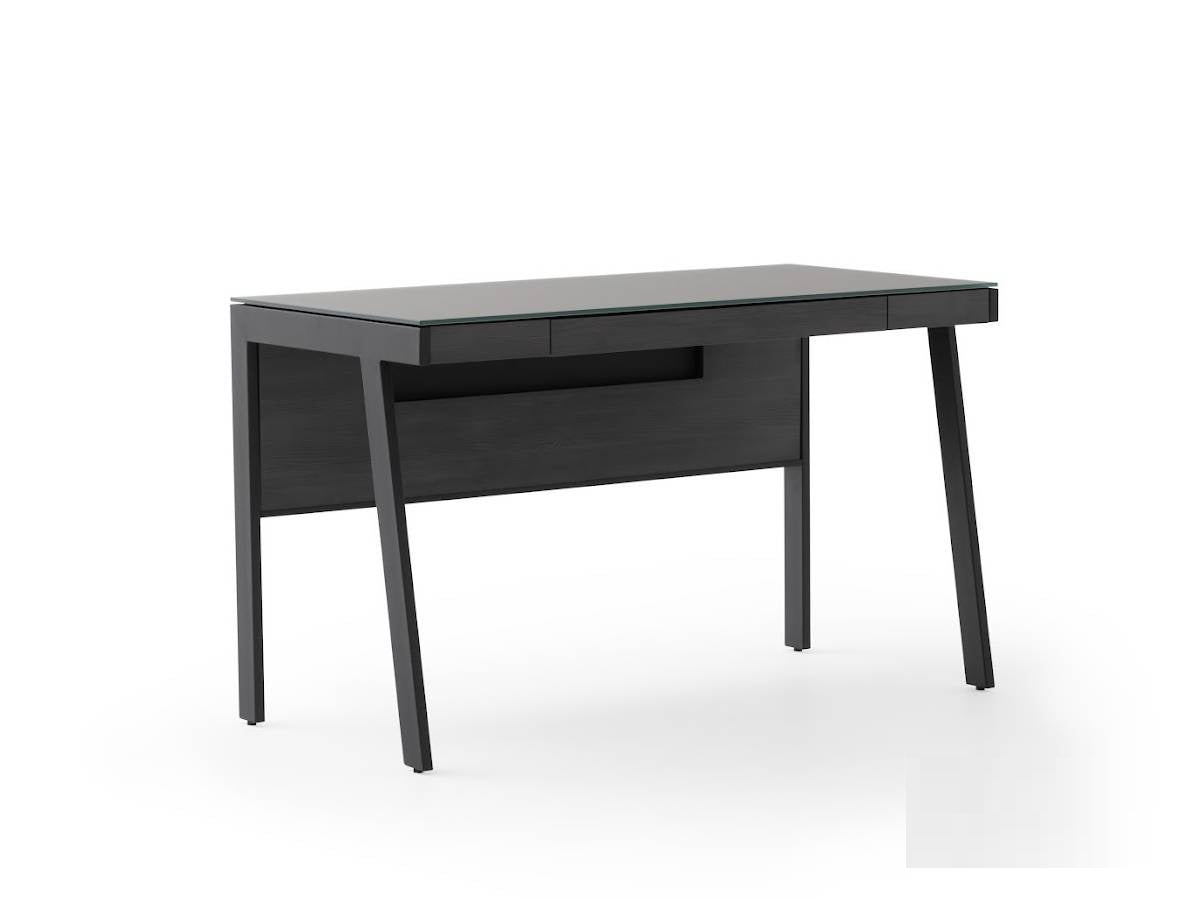 Работно бюро «Dandy» + стъклен плот, размер 122х61х74см