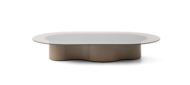 Холна маса «Pera» - стъклен плот, размер 160х26х95см