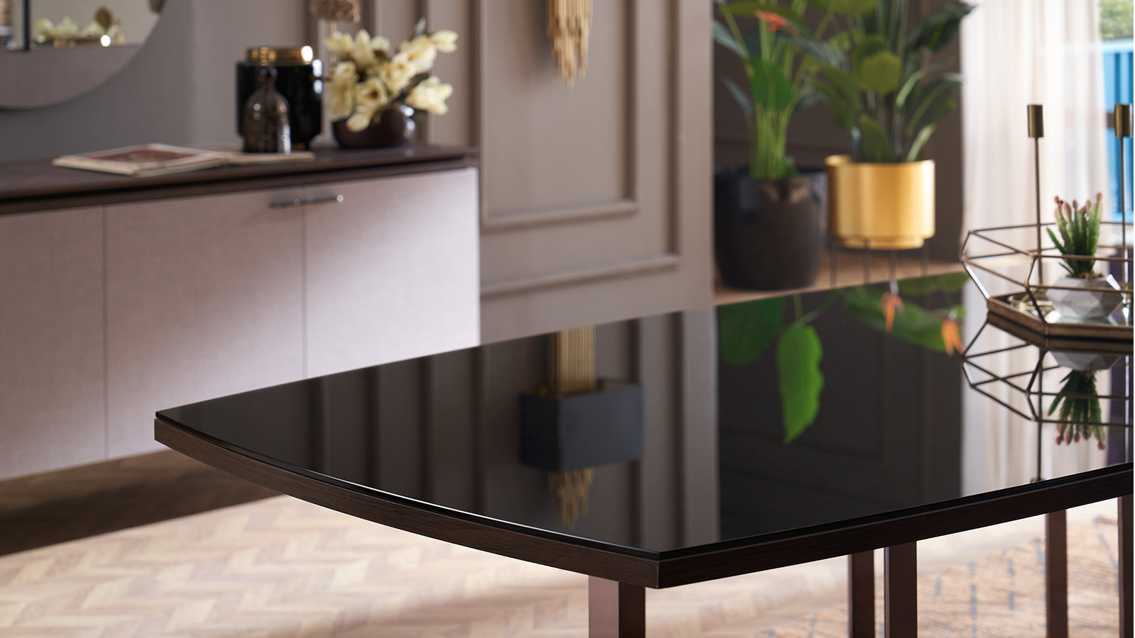 Tрапезна разтегателна маса «Talin» с размер 165х77х90см