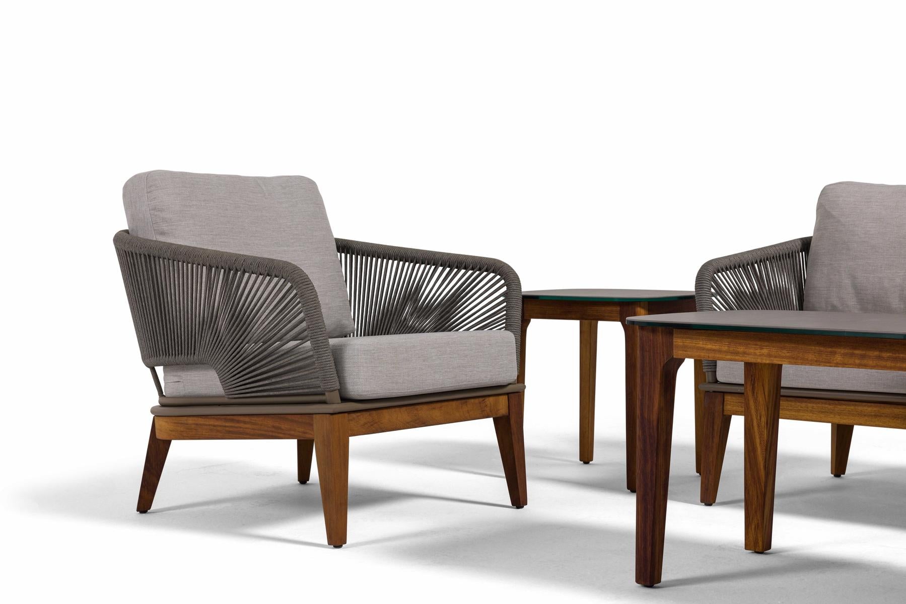 Градинско кресло «Albina» с африкански тик