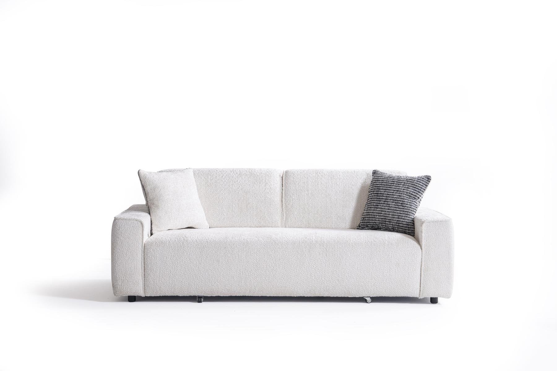 Триместен разтегателен диван «Bahar» + две декоративни възглавници, ширина 220см