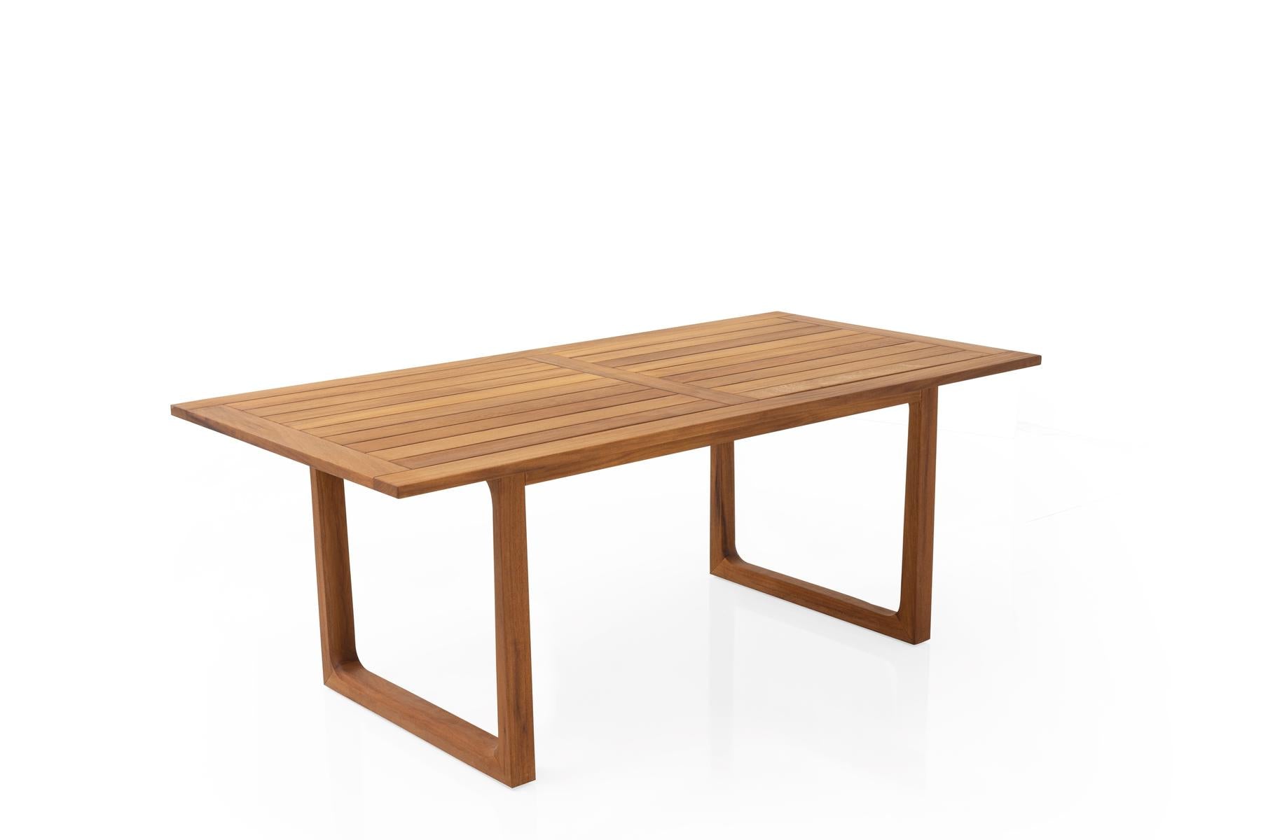 Градинска маса «Deep» с африкански тик