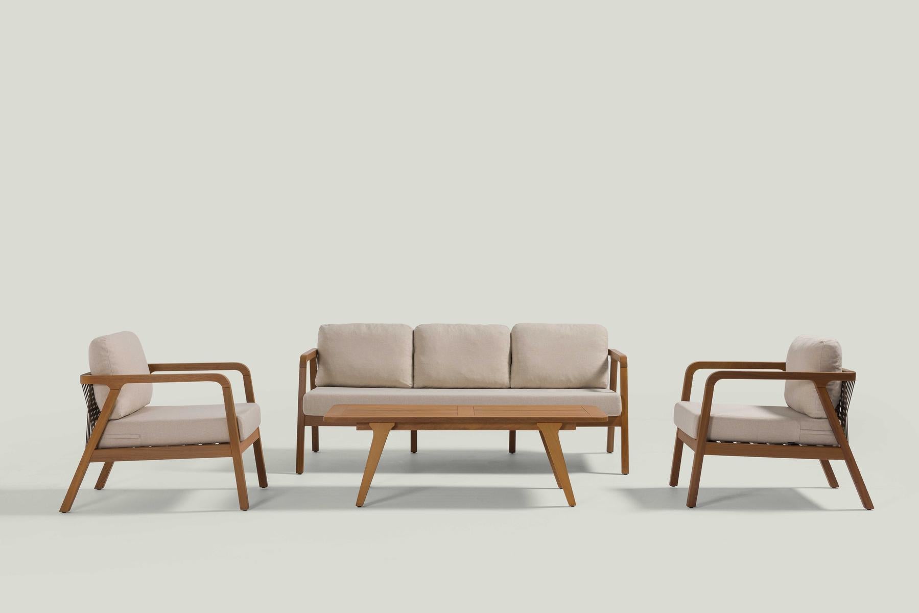 Градинско канапе «Idea» с африкански тик