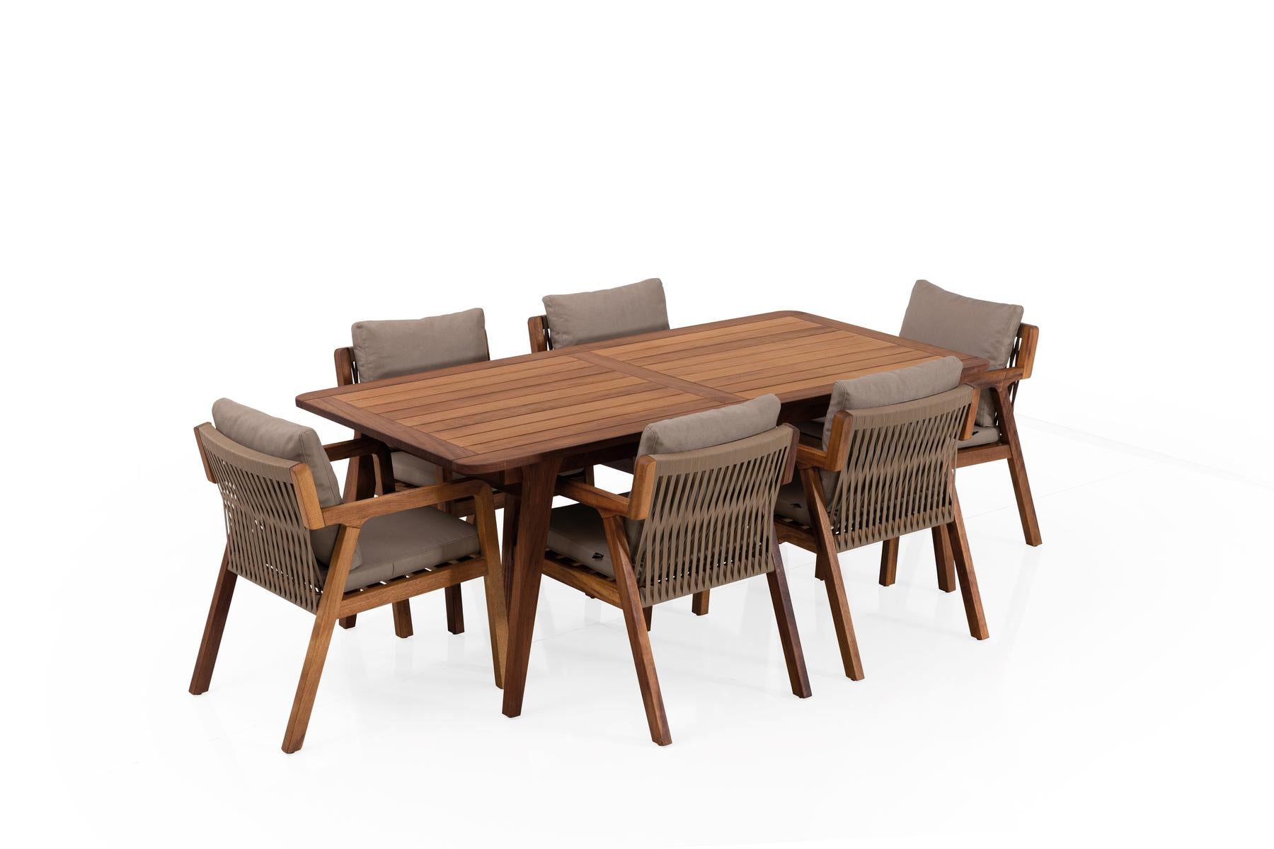 Градински стол «Idea» с африкански тик