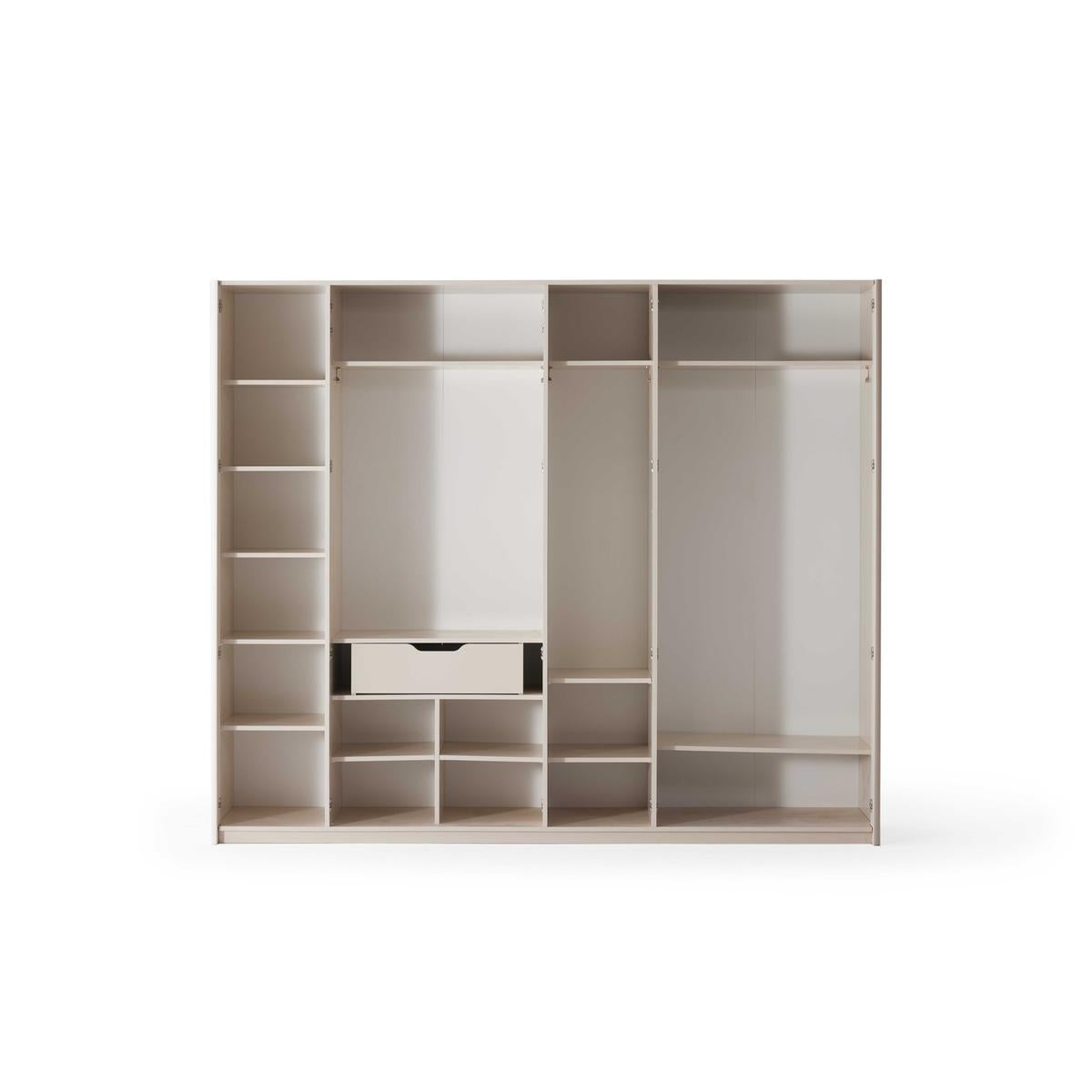 Шесткрилен гардероб «Loft» ширина 267см