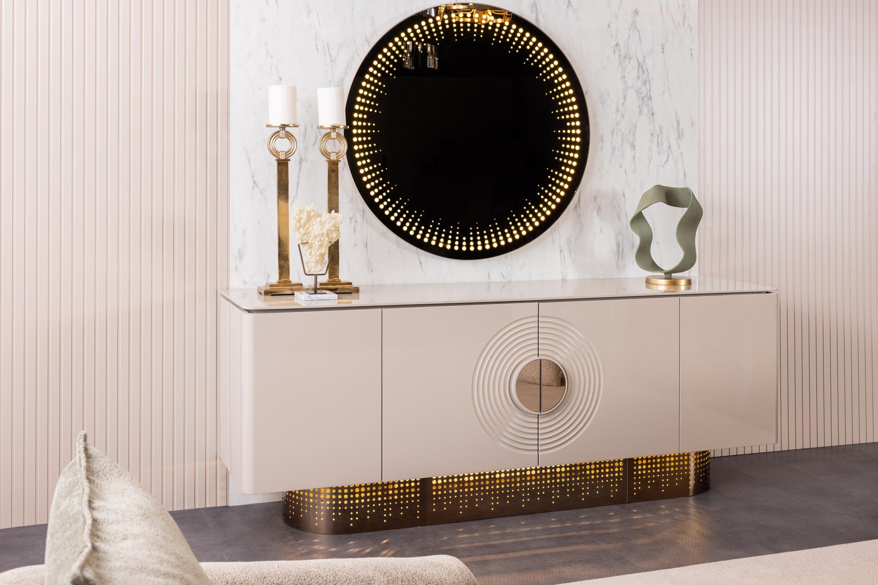 Огледало за бюфет «Panemera» с размер 104х104х4см