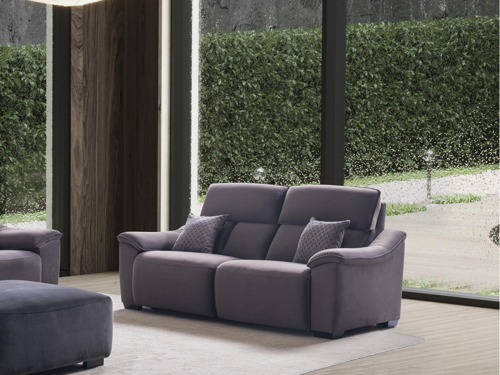 Двуместен диван «Pristine» + електрически механизъм, ширина 210см