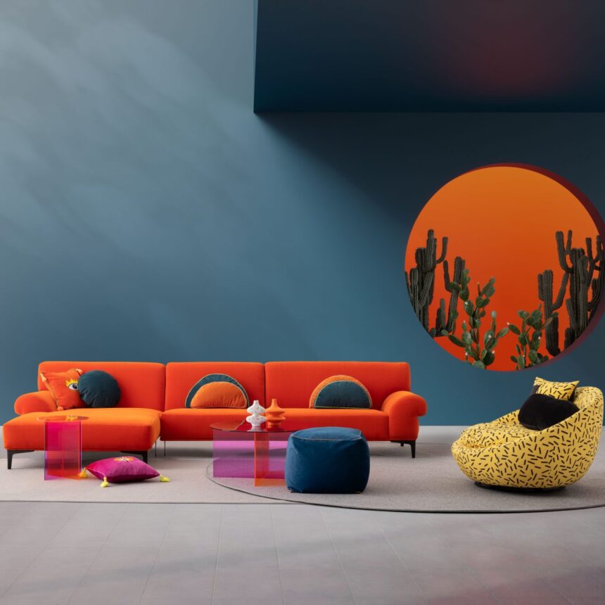 Кресло «Gaus Vitamin C» от серия Colorium, с въртяща се основа