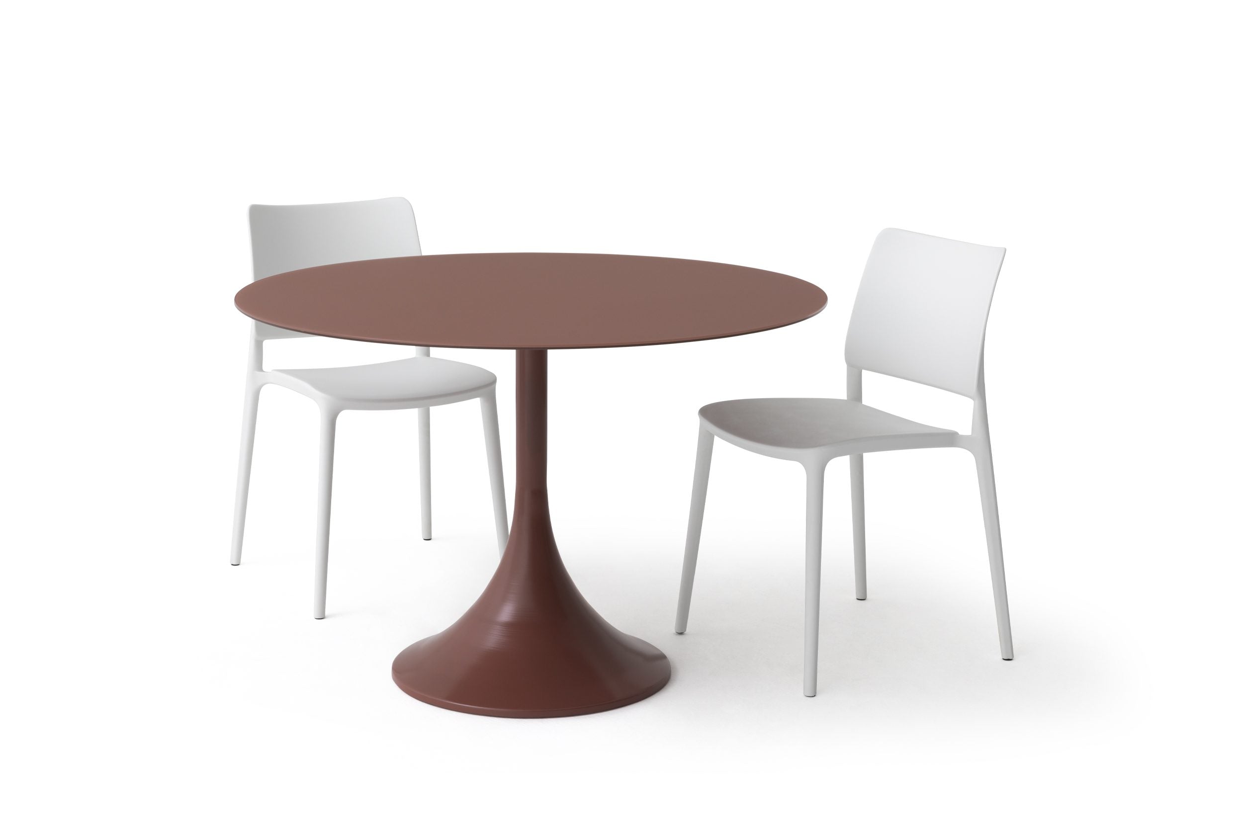 Трапезна маса «Venus Red» + керамичен, стъклен плот