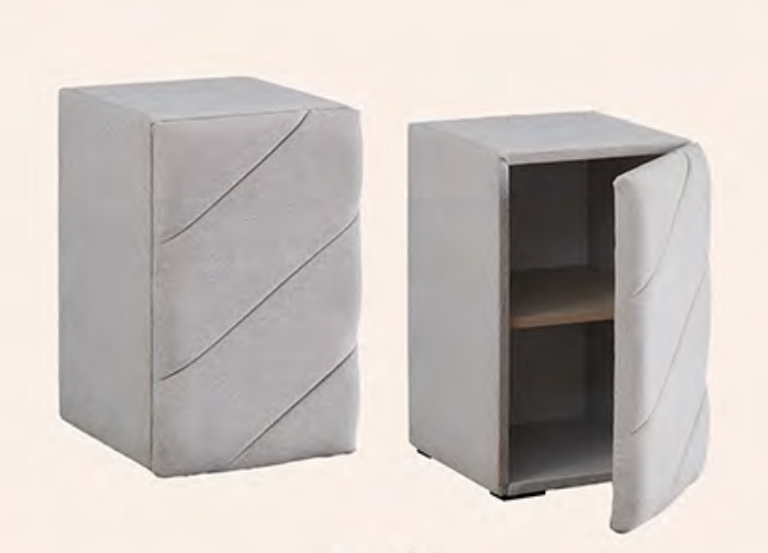 Тапицирано нощно шкафче «K 200» с размер 40х65х45см