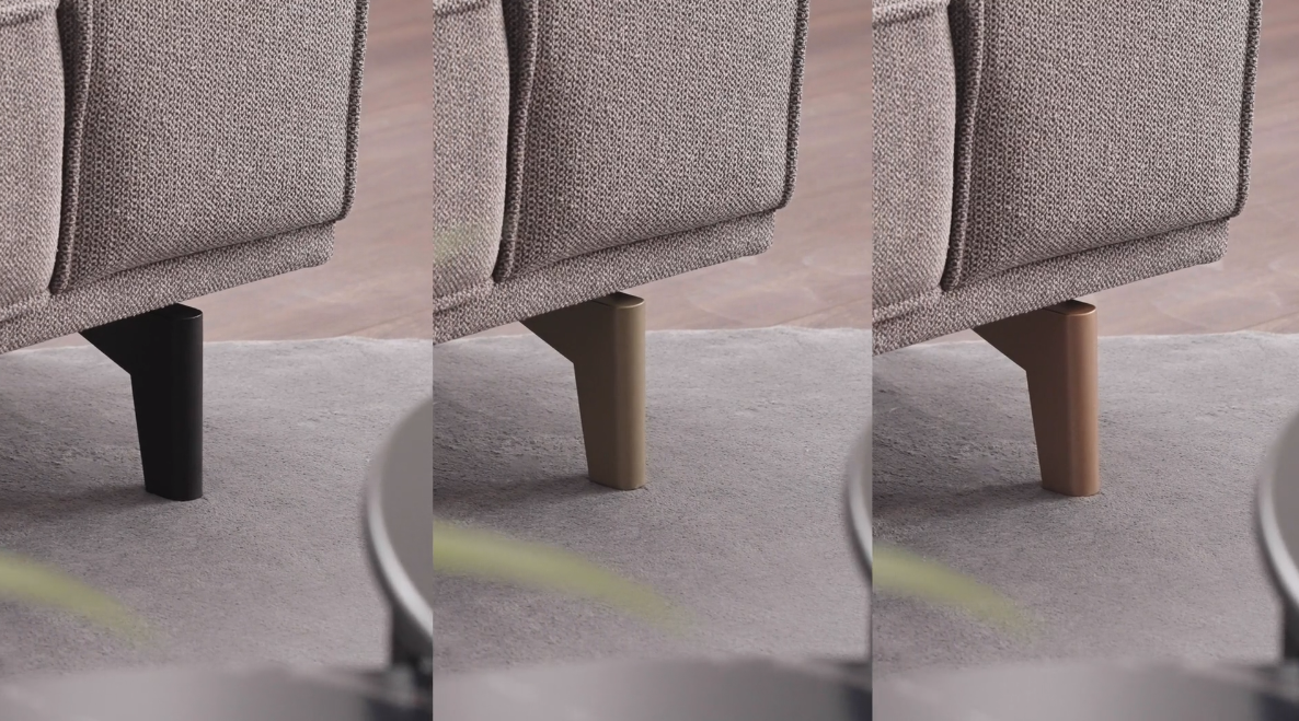 Триместен диван «Viera» + 5 декоративни възглавници, ширина 250см