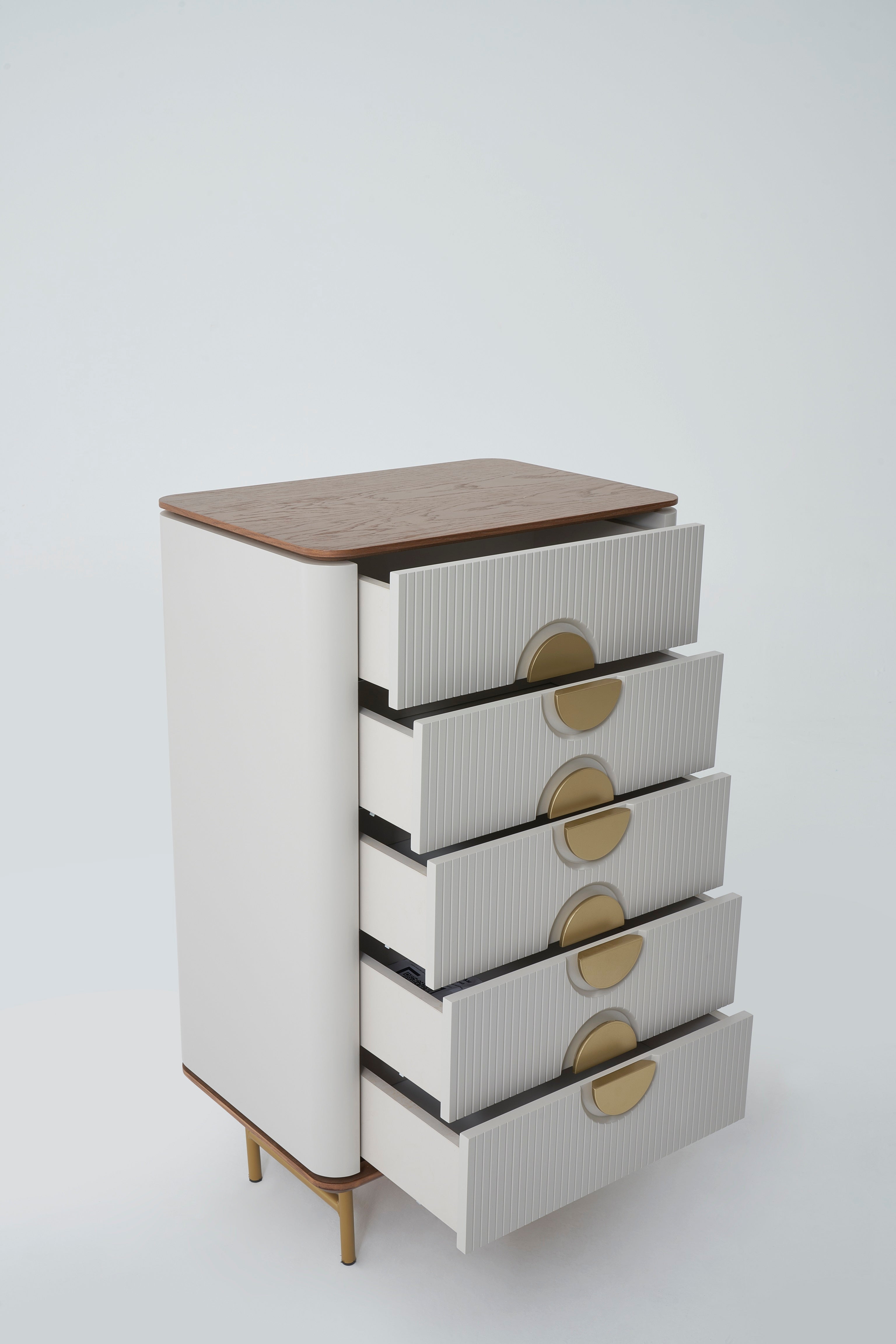 Скрин «Viola» с пет чекмеджета, размер 60х120х45см