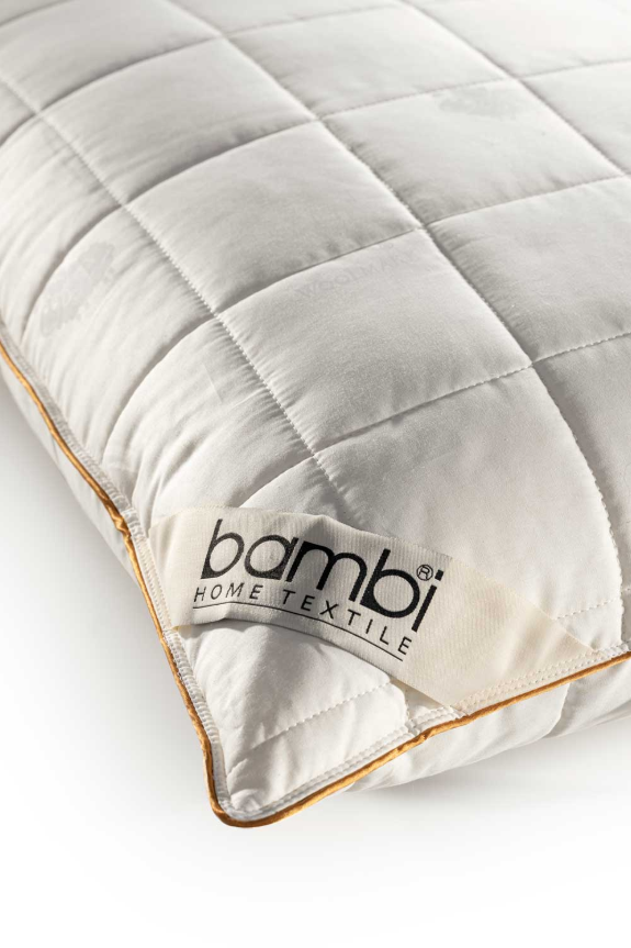 Възглавница «Wool» с вълна, с капитониран свалящ се калъф