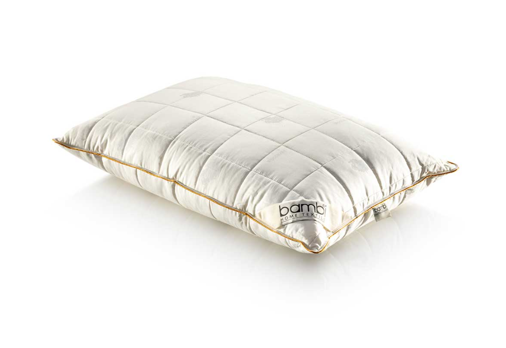 Възглавница «Wool» с вълна, с капитониран свалящ се калъф