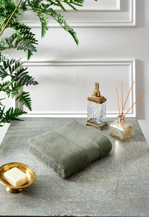 Хавлия «Woven Yesil» - памук, размер 50x90см