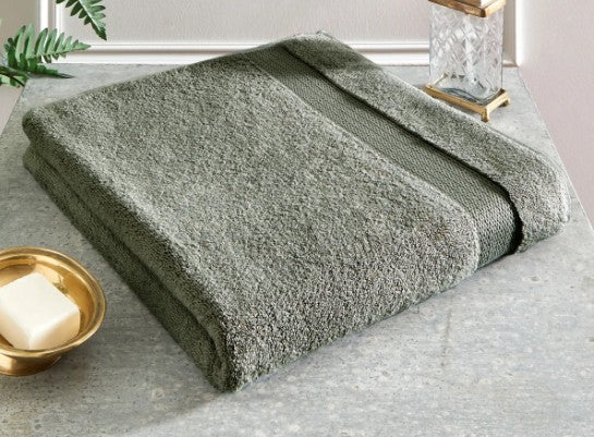 Хавлия «Woven Yesil» - памук, размер 90x150см