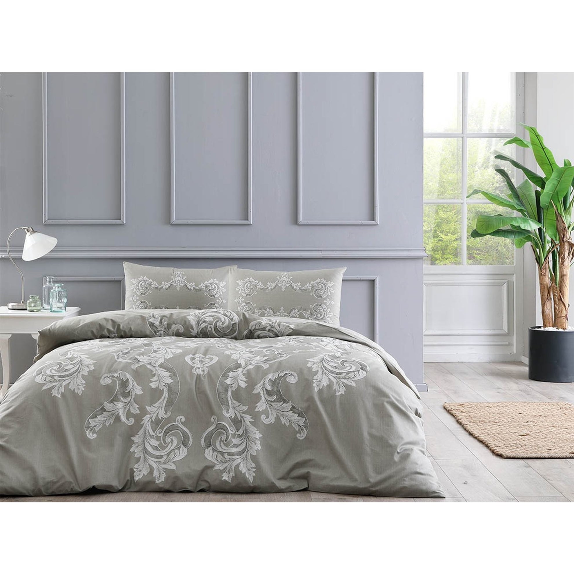 Двоен спален комплект «Chelsea Tas» - 4 части, ранфорс