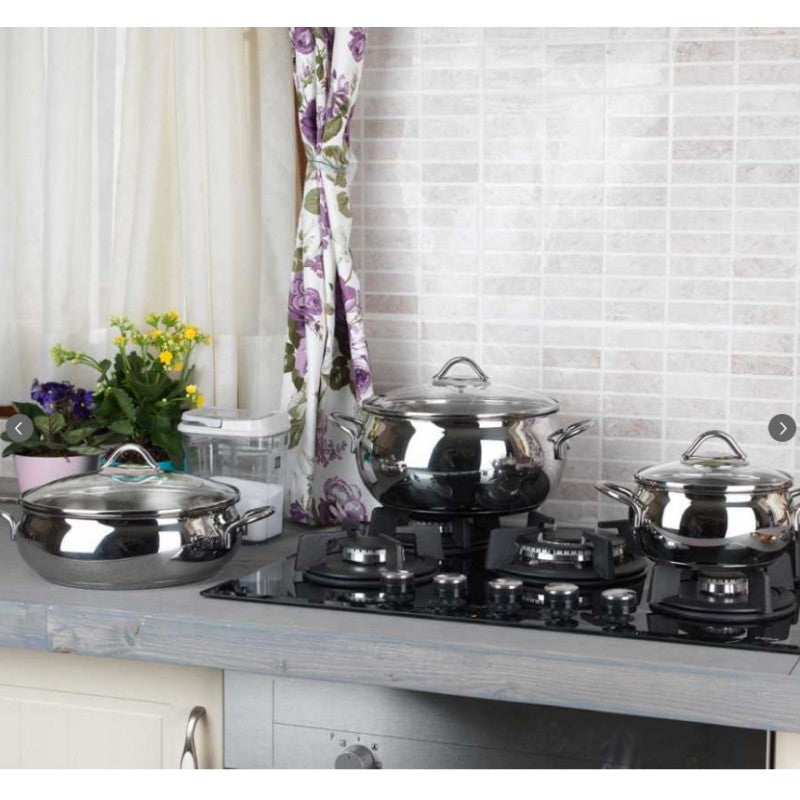 Тенджера Tombik A1071 16x9см, 1.8л (6615169564868)