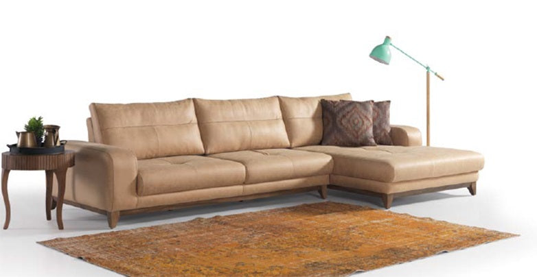 Ъглов разтегателен диван «Daisy Relax» + две декоративни възглавници, ширина 315см