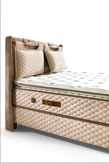 Тапицирана табла за легло «Magnasand Therapy» с механизъм за регулиране