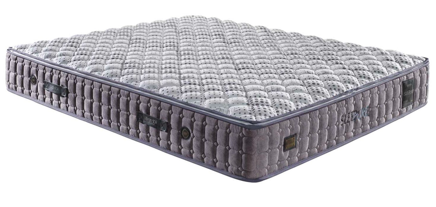 Матрак «Sleepure» + свалящ се калъф, с покет пружинна система, 31 см