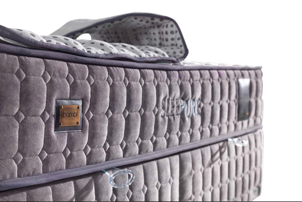 Матрак «Sleepure» + свалящ се калъф, с покет пружинна система, 31 см