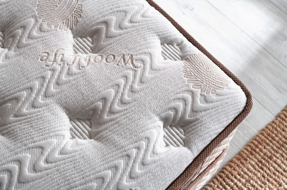 Матрак «Clima Naturel» с лятна с естествен памук и зимна - с вълна, 34 см